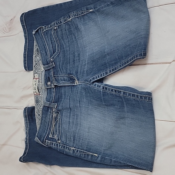 Ariat Denim - Ariat Real Mr Boot Denim Jeans Super Cute Bootcut Medium Ocean Color size 31 Reg